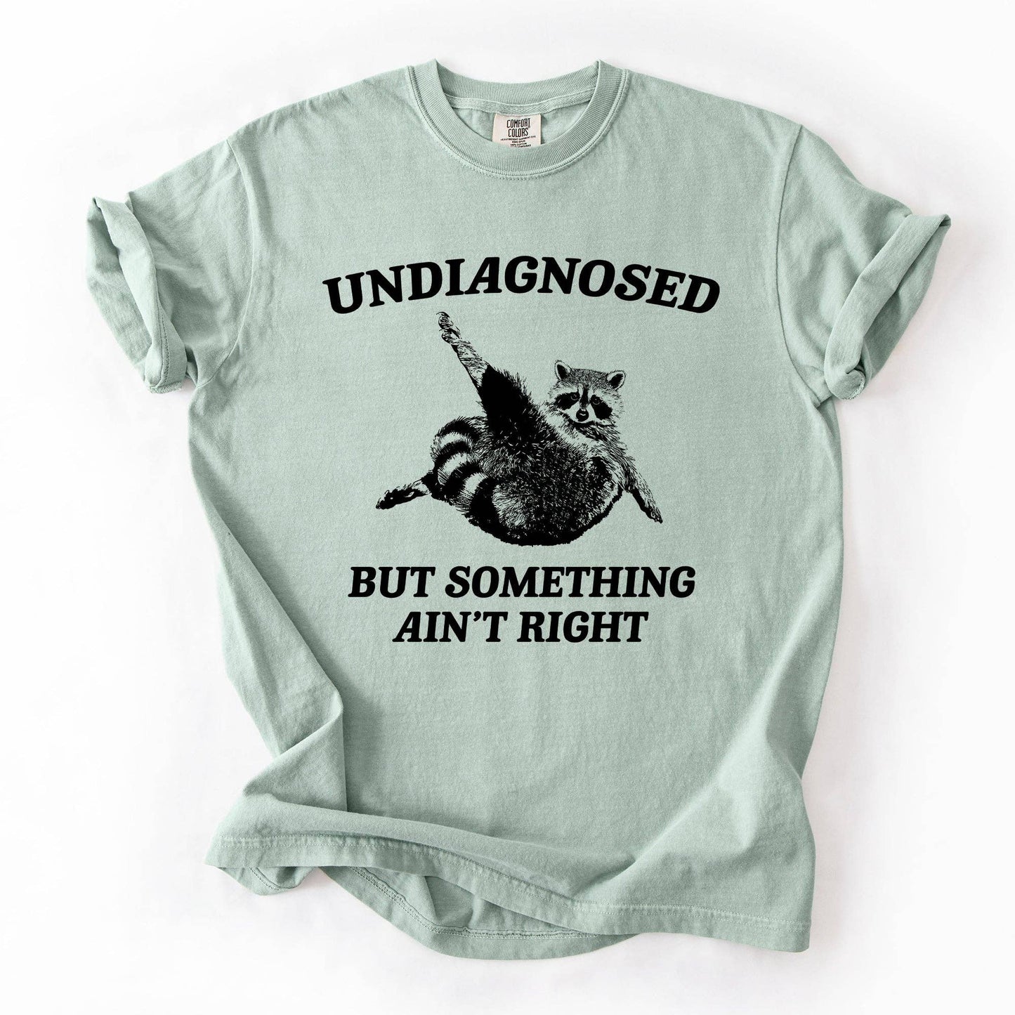 Undiagnosed, But Something Ain't Right, Raccoon Tshirt