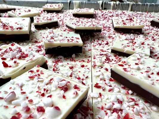 Gourmet Peppermint Bark Layered Peppermint Snack Pack 1/4LB