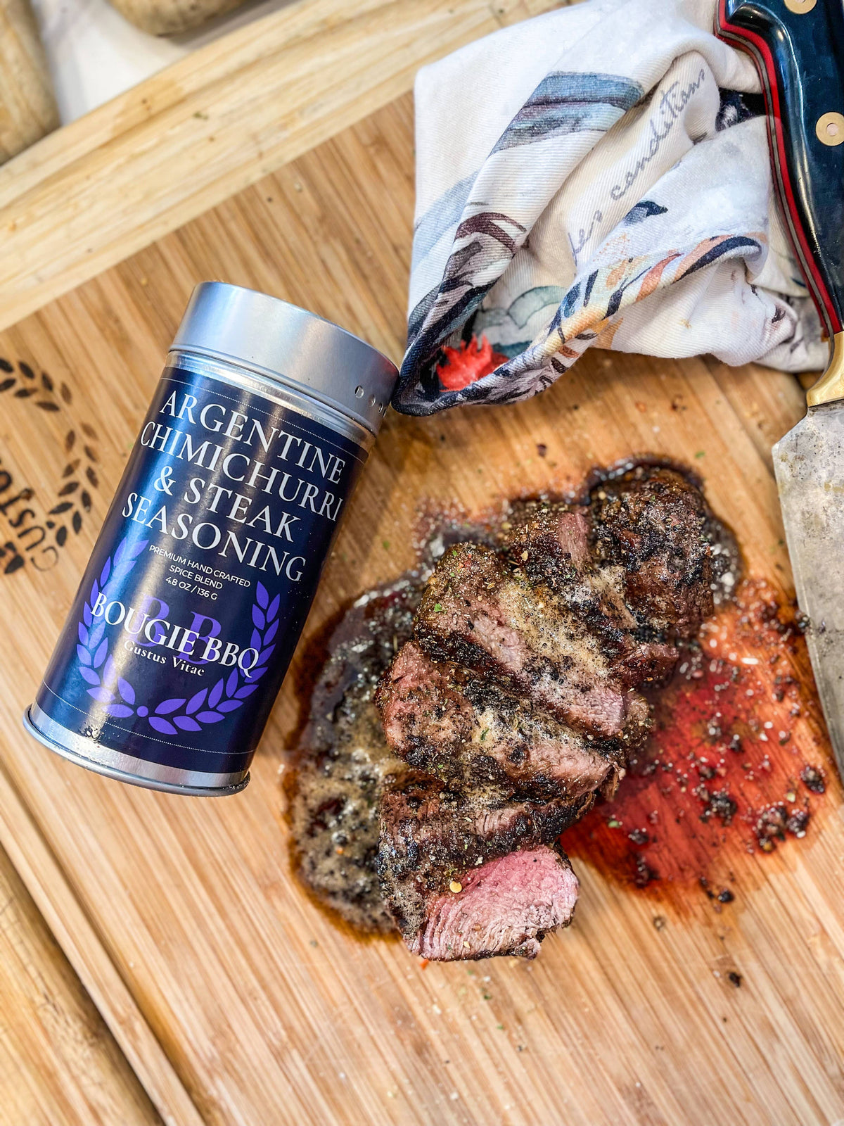 Gustus Vitae Argentine Chimichurri & Steak Seasoning | Bougie BBQ