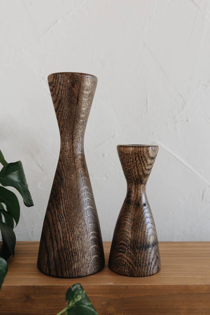 Carpenter Candle Holder - Small - Made by Survivors