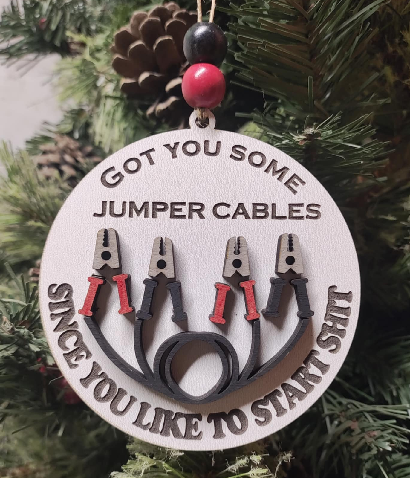 Jumper Cable Ornaments