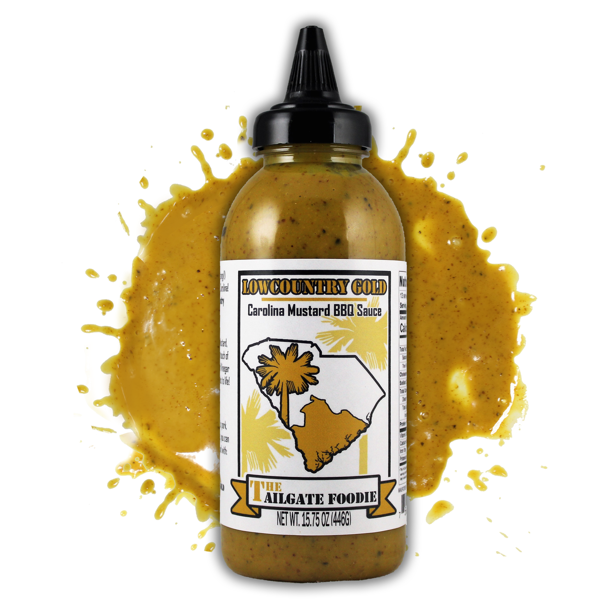 The Tailgate Foodie Lowcountry Gold | Carolina Mustard BBQ Sauce