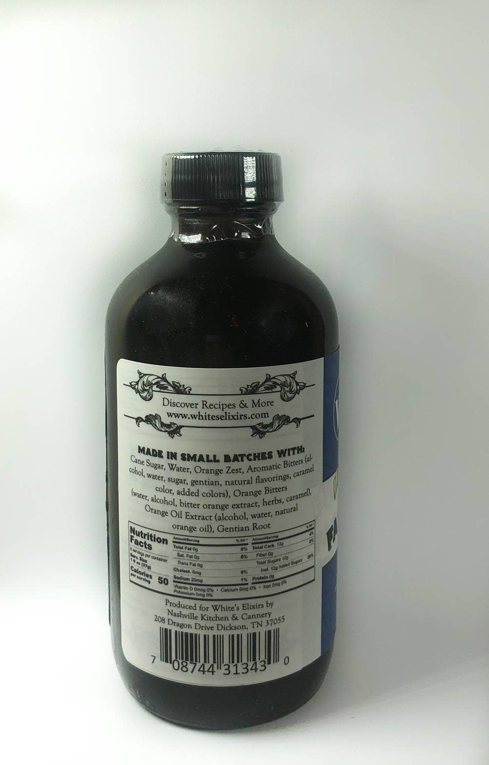 White's Elixirs Old Fashioned Cocktail Mix