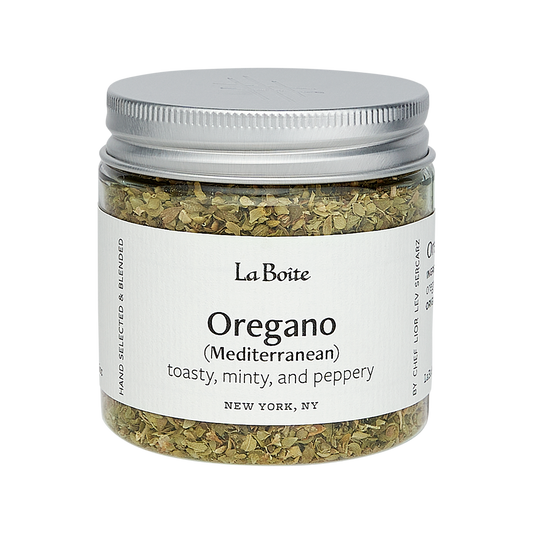 Oregano, Mediterranean - toasty, minty, and peppery spice