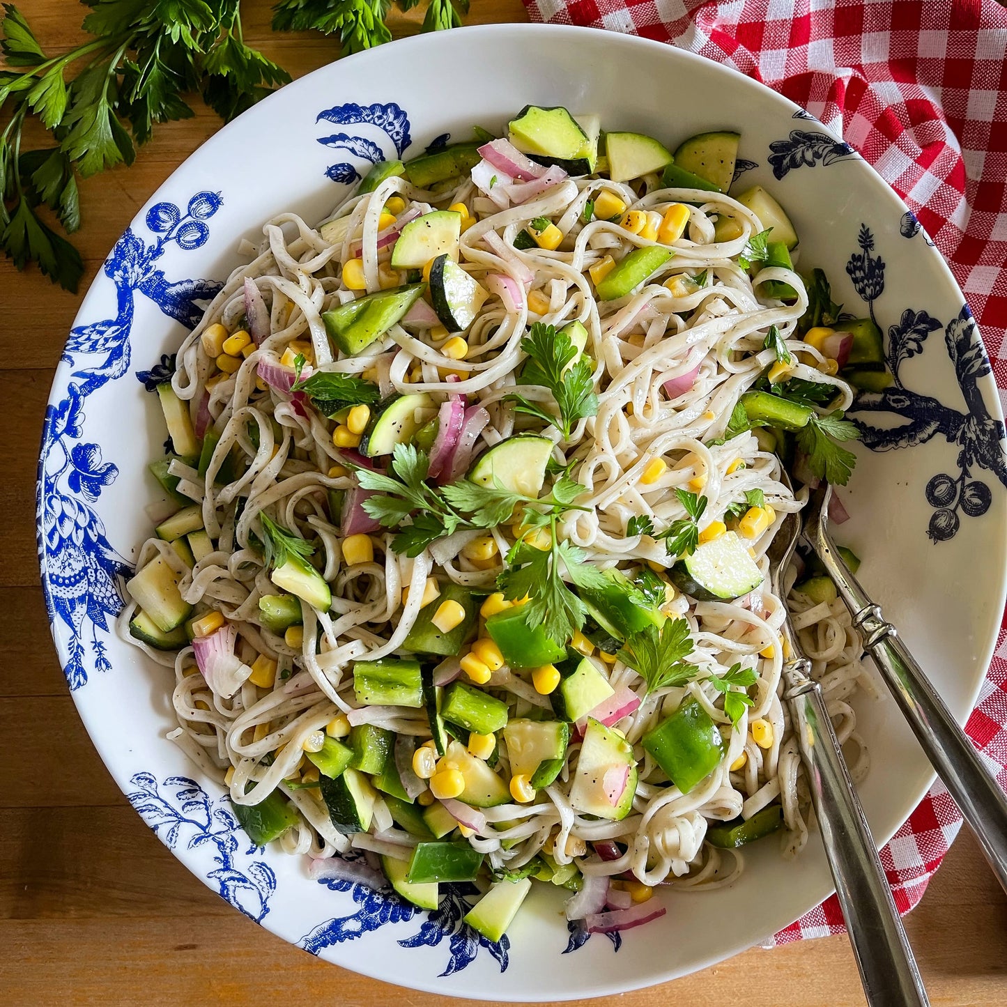 Roasted Garlic and Basil Linguine Dry Specialty Pasta