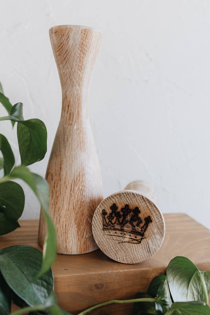 Carpenter Candle Holder - Large - Made by Survivors