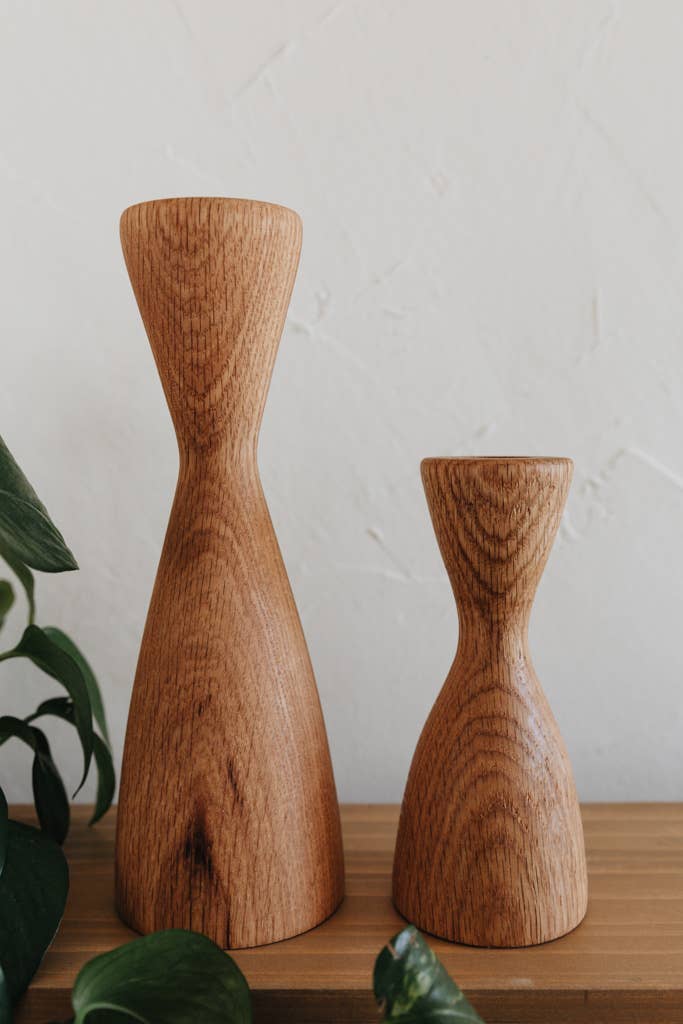 Carpenter Candle Holder - Large - Made by Survivors