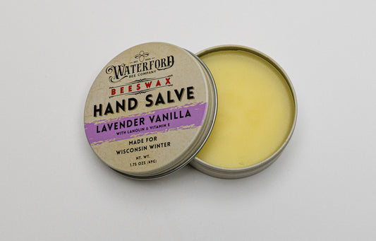 Hand Salve 1.75 oz. Natural Beeswax and Olive Oil