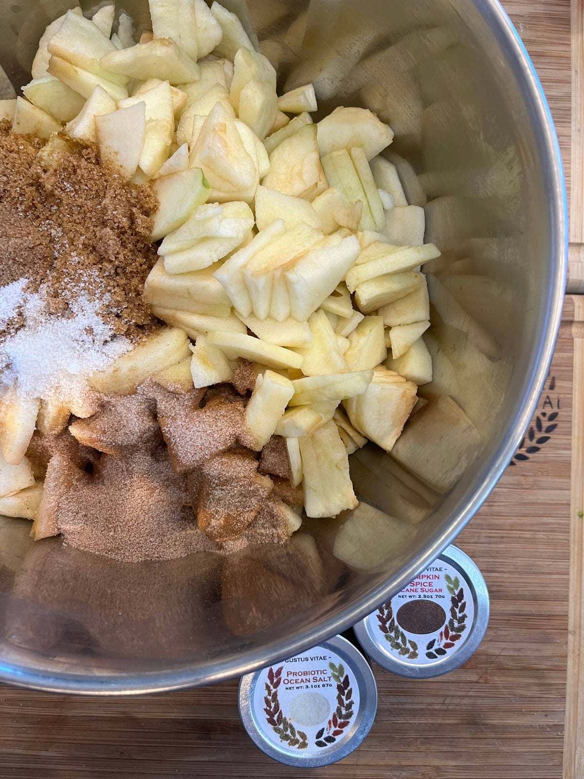 Gustus Vitae Pumpkin Spice Cane Sugar | Baking & Coffee Sugar
