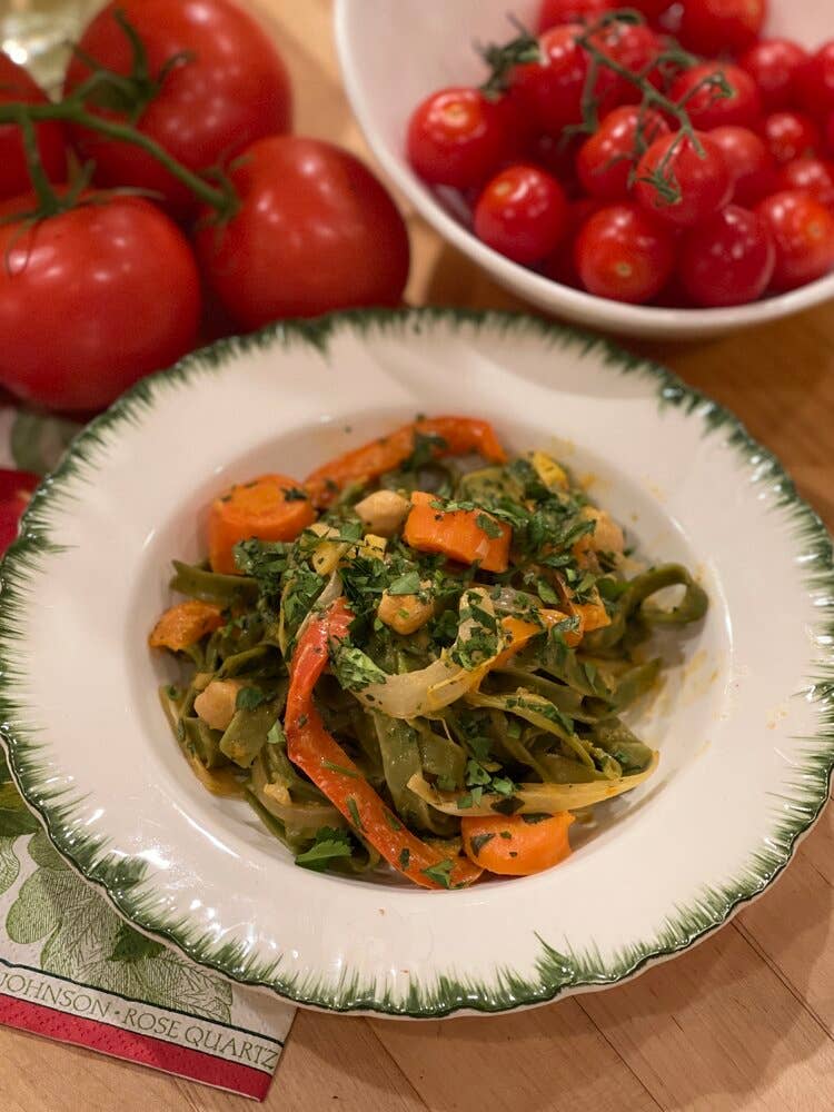 Spinach Fettuccine / Dry Pasta / Specialty Pasta