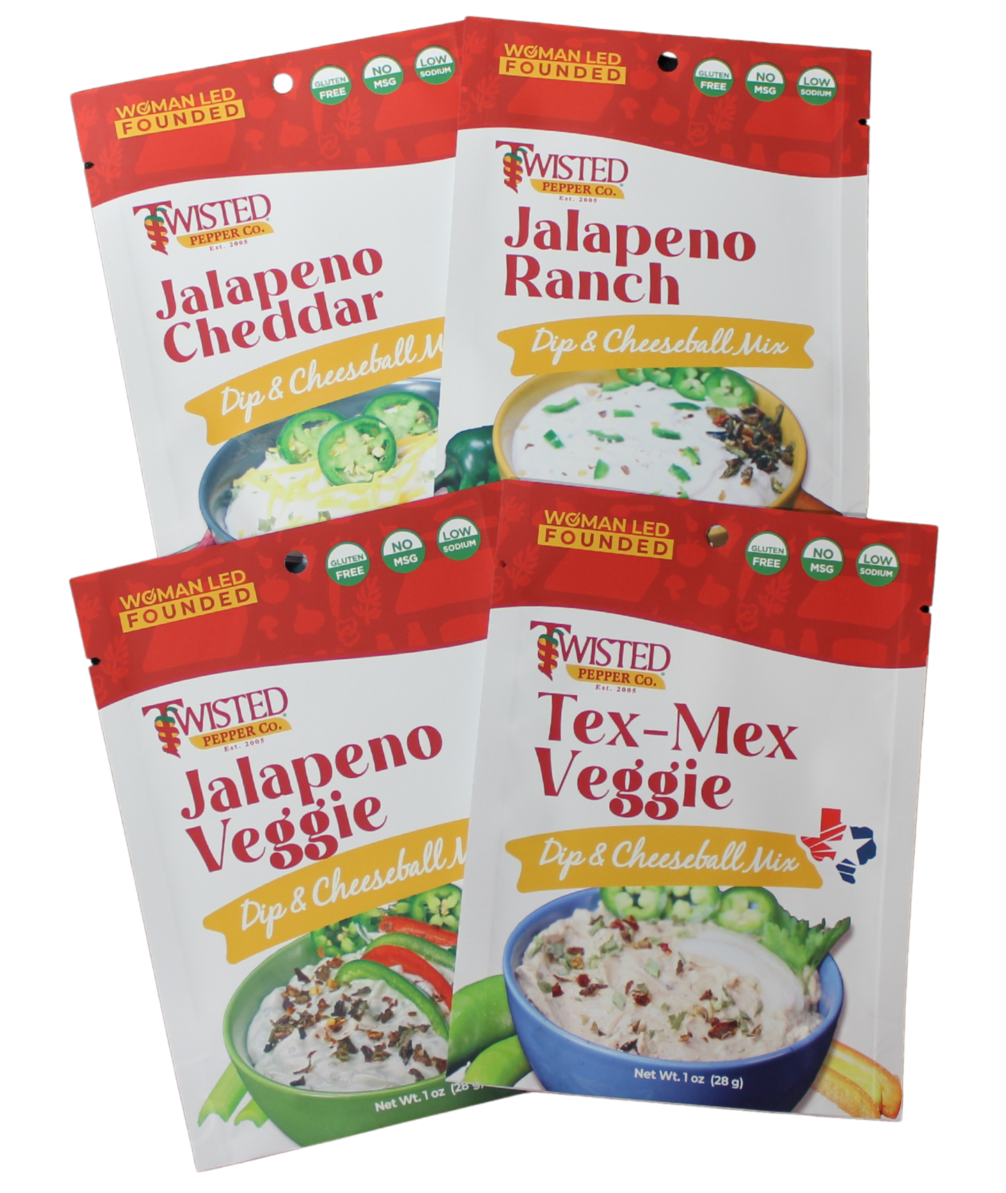 Dip Mixes 4 Pack Dipping Madness