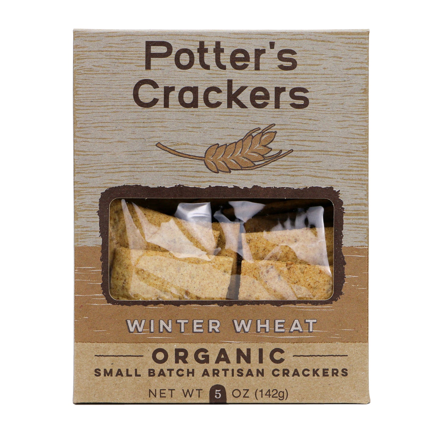 Potter's Crackers Organic Winter Wheat Crackers - 5 oz