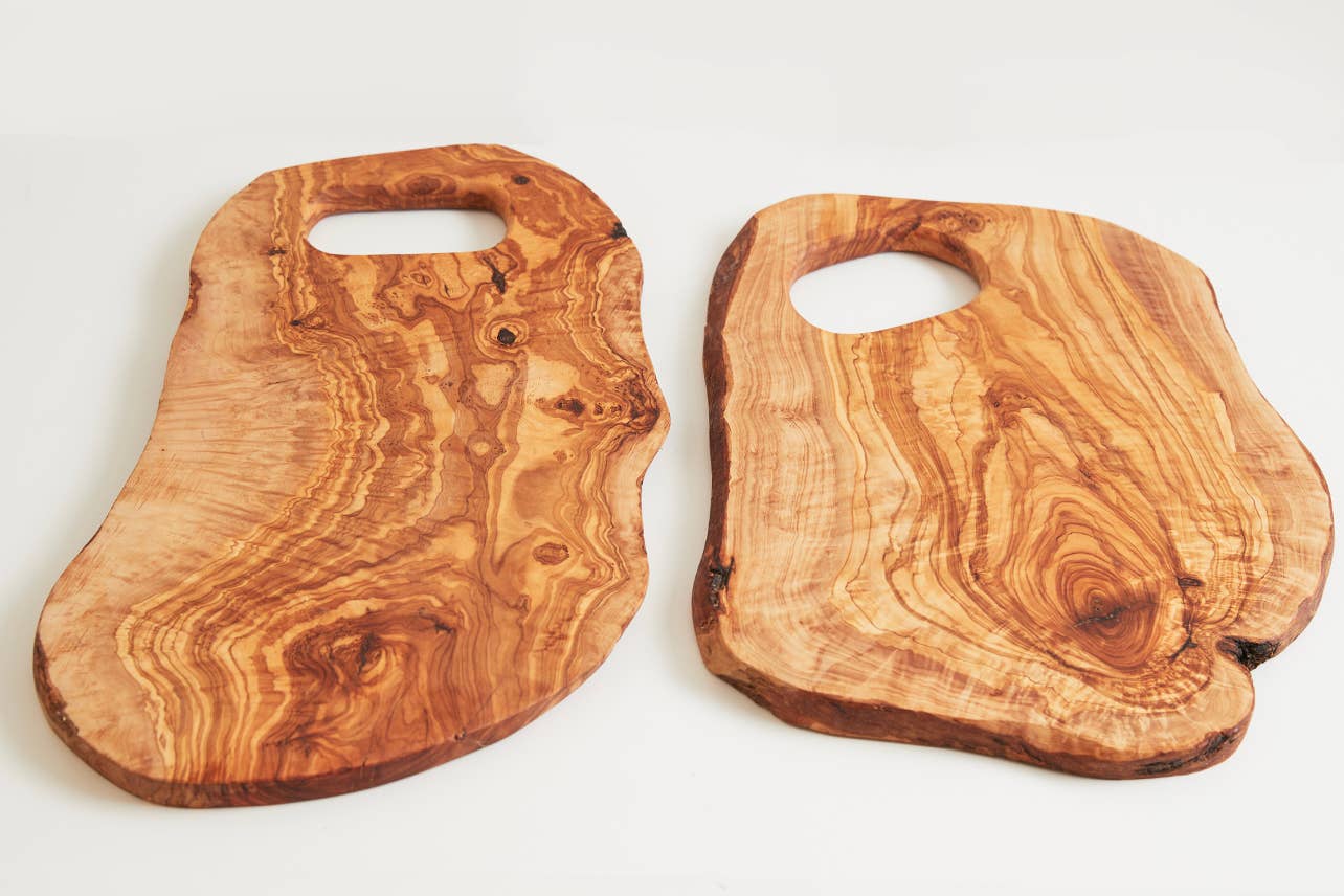 Italian Olivewood Charcuterie & Cutting Board - Large