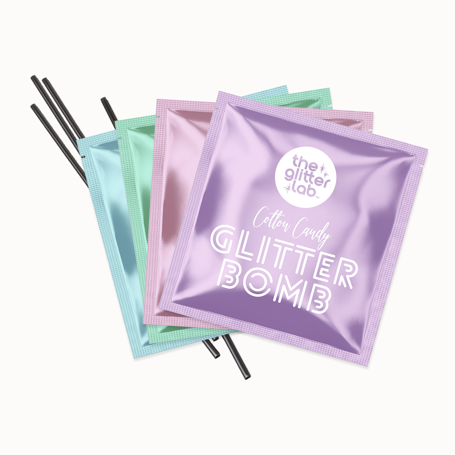 GLOW Drink Glitter Bombs for Cocktails, Mocktails & Bubbly