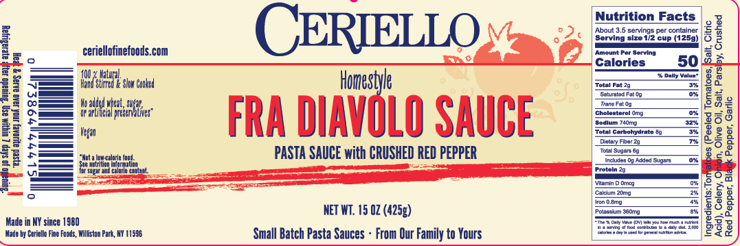 Ceriello Homemade Fra Diavolo