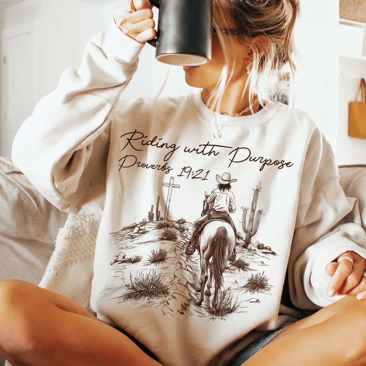 Riding With Purpose Western Tees -Sweatshirts & Tees 