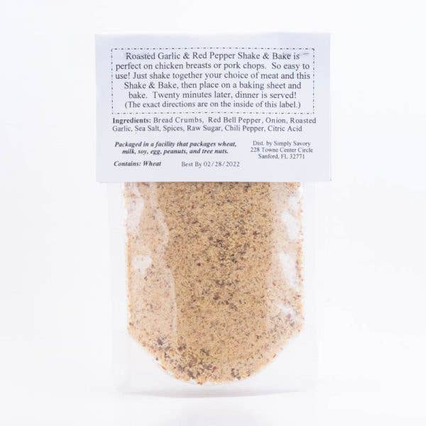 Roasted Garlic & Red Pepper Shake & Bake Seasoning
