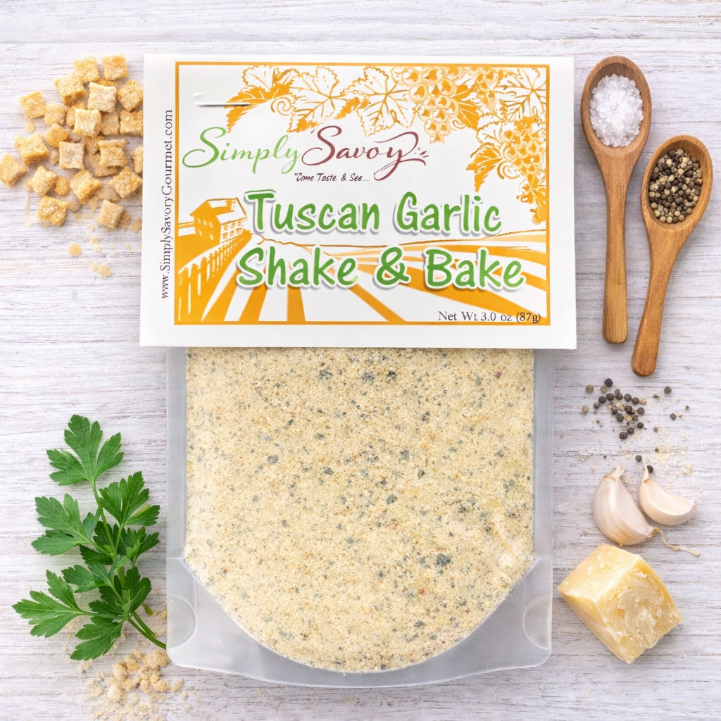 Tuscan Garlic Shake & Bake Seasoning