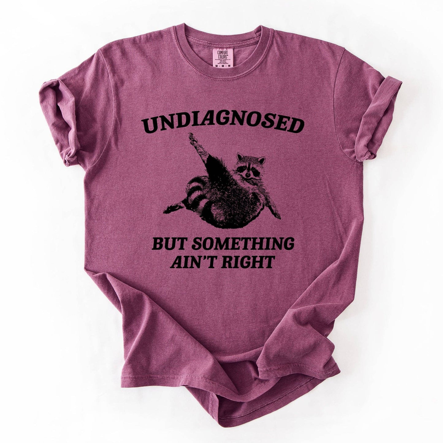 Undiagnosed, But Something Ain't Right, Raccoon Tshirt