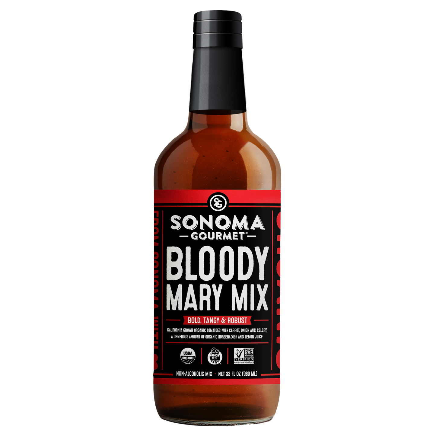 Organic Bloody Mary Mix- Drink Mixer, Cocktail Mixer