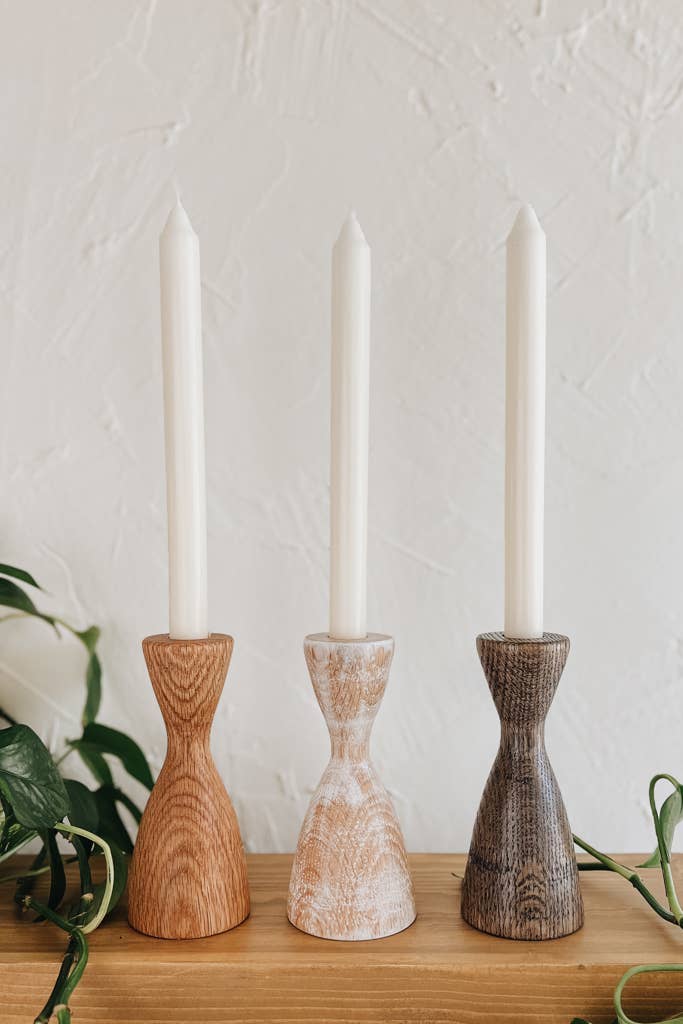 Carpenter Candle Holder - Small - Made by Survivors