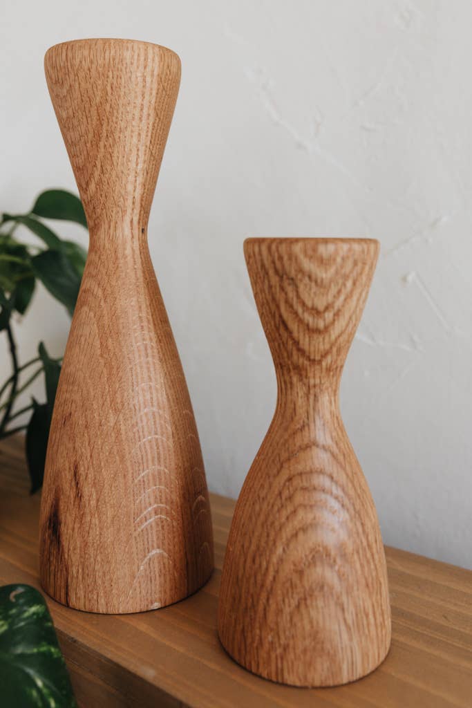 Carpenter Candle Holder - Small - Made by Survivors