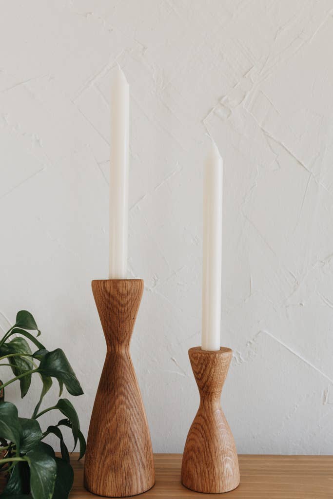 Carpenter Candle Holder - Small - Made by Survivors