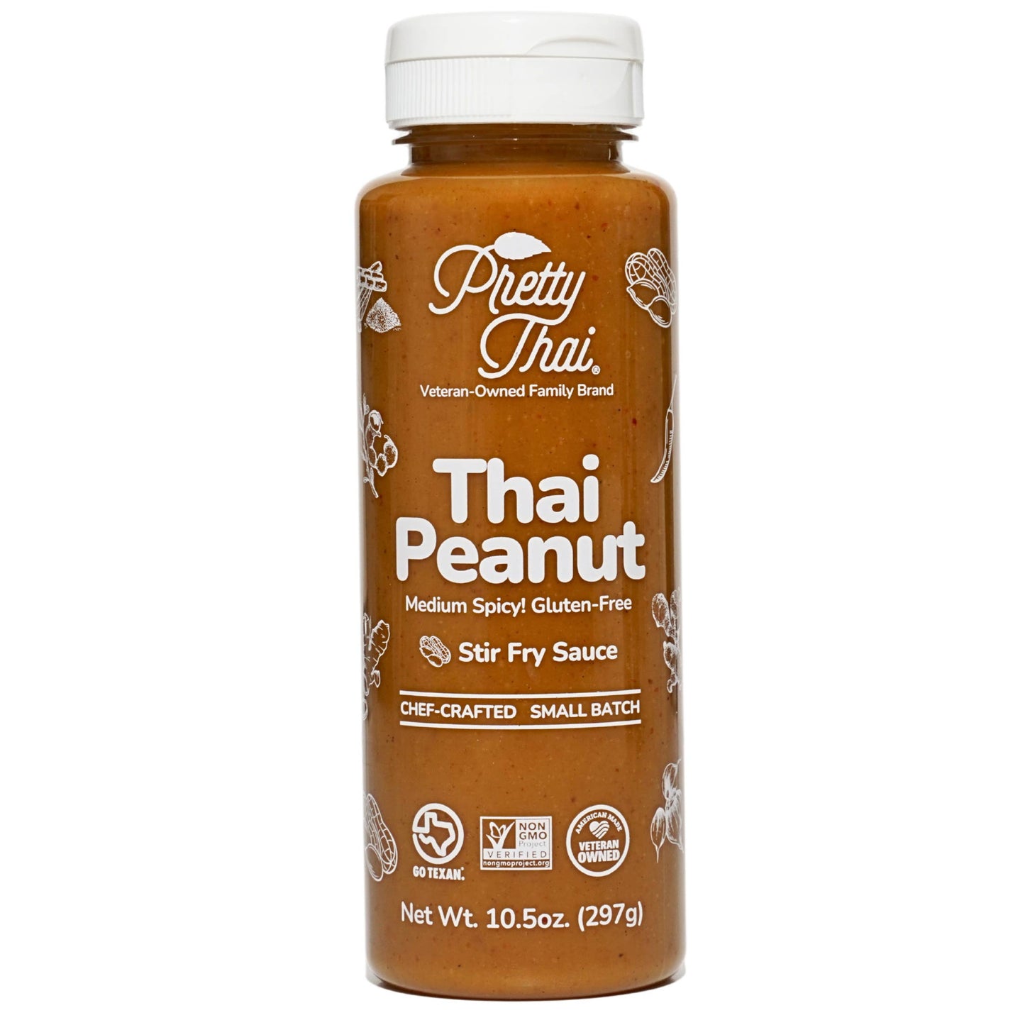 Pretty Thai® Thai Peanut Sauce -Authentic Thai Cooking Sauce