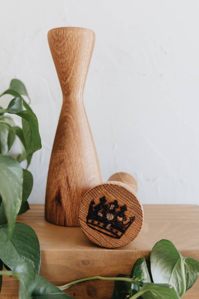 Carpenter Candle Holder - Small - Made by Survivors