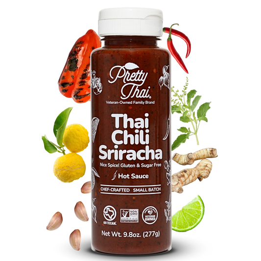 Pretty Thai® Thai Chili Sriracha | Citrus Garlic Hot Sauce